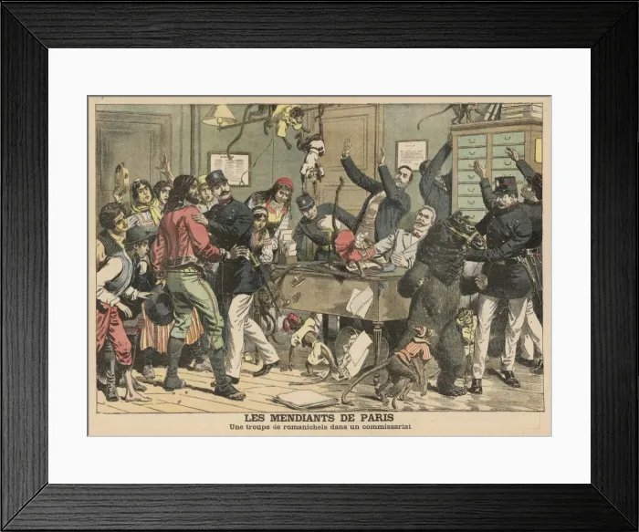 Framed Print : Paris Police / Entertainer Framed Print : Paris Police / Entertainer