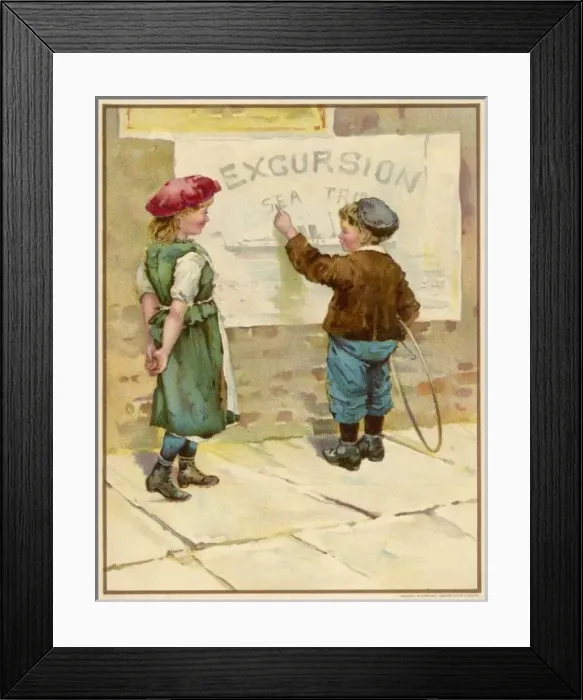 Framed Print : Children / Arabs Holiday Framed Print : Children / Arabs Holiday