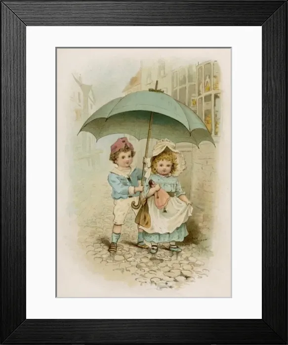 Framed Print : Children / Weather / Sunny Framed Print : Children / Weather / Sunny