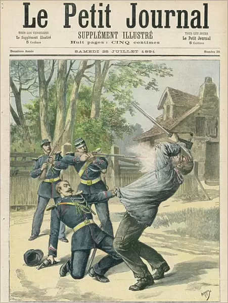 Bandit  /  Shot  /  France  /  1891