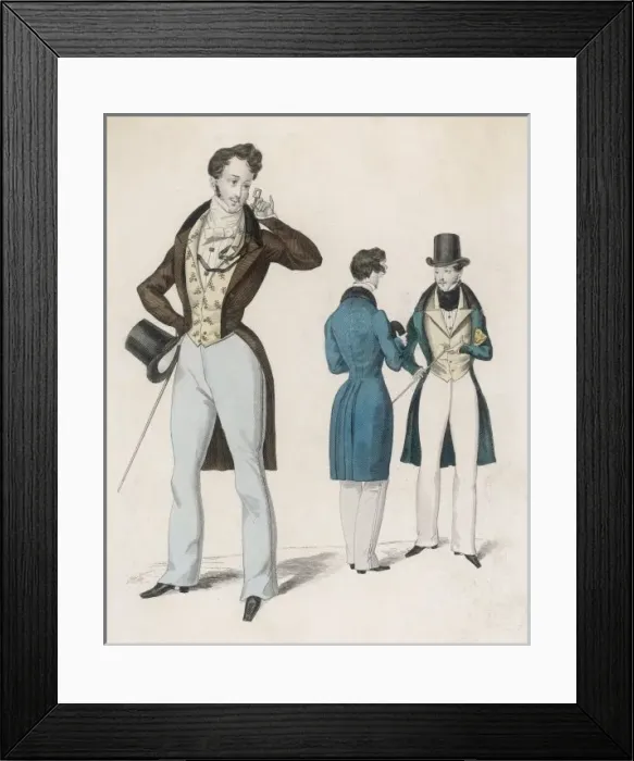 Framed Print : L OBSERVATEUR 1835 Framed Print : L OBSERVATEUR 1835