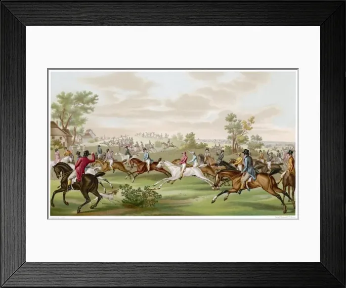 Framed Print : Horse Racing / France Framed Print : Horse Racing / France