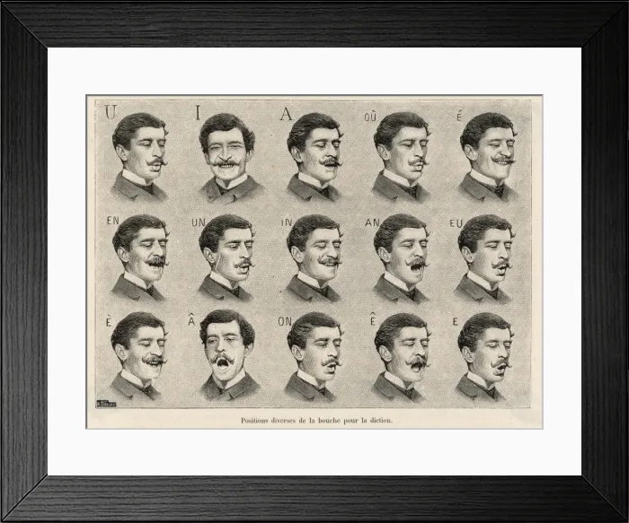 Framed Print : Positions for Speaking Framed Print : Positions for Speaking
