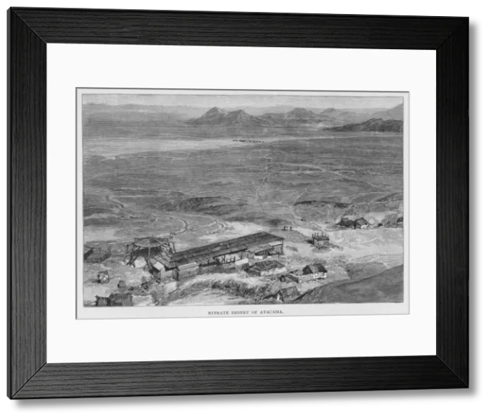 Framed Print : Minerals / Extraction / 1891 Framed Print : Minerals / Extraction / 1891
