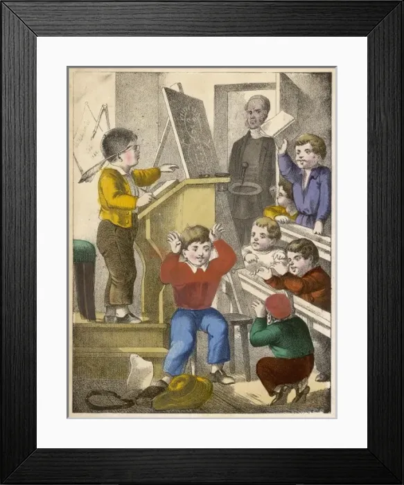 Framed Print : Boys in Trouble / School Framed Print : Boys in Trouble / School
