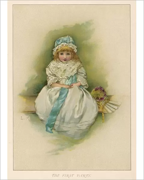 Shy Girl at Party 1889