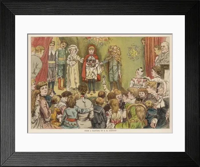 Framed Print : Children / Red Riding Hood Framed Print : Children / Red Riding Hood