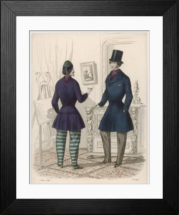 Framed Print : Bohemian Gent 1846 Framed Print : Bohemian Gent 1846
