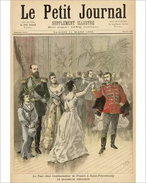 Social  /  Tsar at Ball 1893