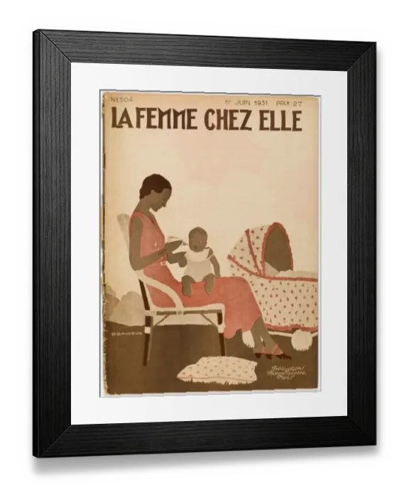Framed Print : Baby / Bottle Feeding 1931 Framed Print : Baby / Bottle Feeding 1931