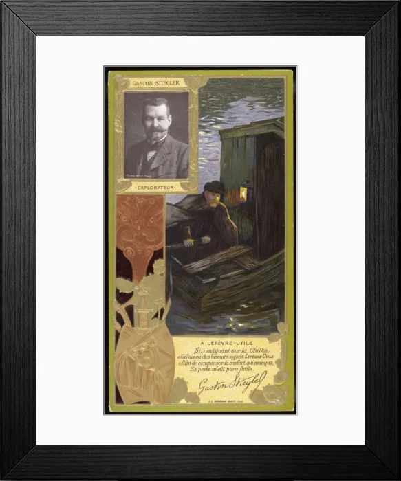 Framed Print : Gaston Stiegler Framed Print : Gaston Stiegler
