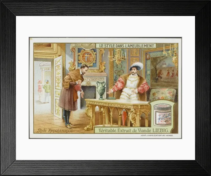 Framed Print : Aristocratic Home / 1500 Framed Print : Aristocratic Home / 1500