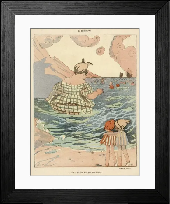 Framed Print : Whales are Bigger Framed Print : Whales are Bigger
