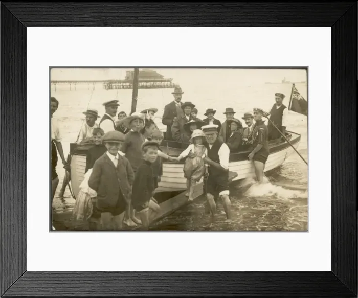 Framed Print : Seaside Boat Trip Photo Framed Print : Seaside Boat Trip Photo