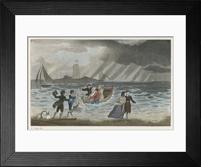 Framed Print : Boating at Scarborough Framed Print : Boating at Scarborough