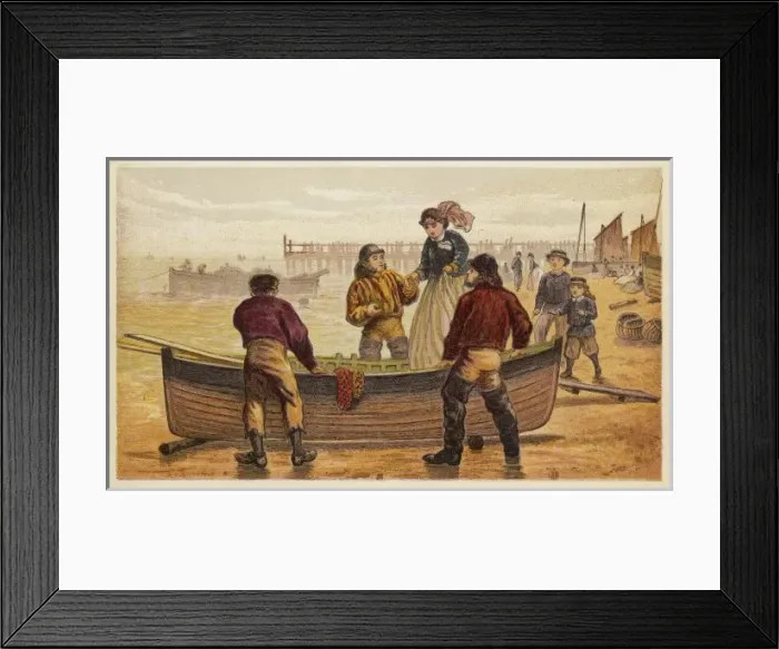Framed Print : Embarking on Boat Trip Framed Print : Embarking on Boat Trip