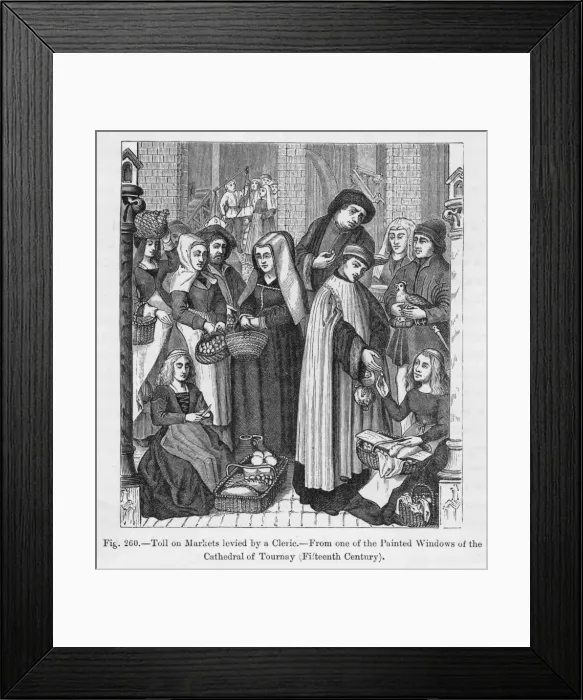 Framed Print : Tolls at French Market Framed Print : Tolls at French Market