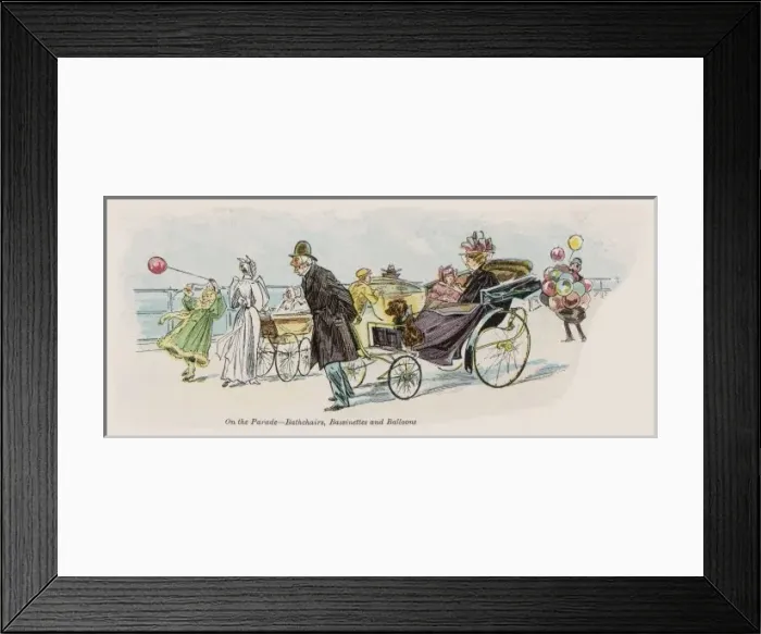 Framed Print : Brighton Promenade Framed Print : Brighton Promenade