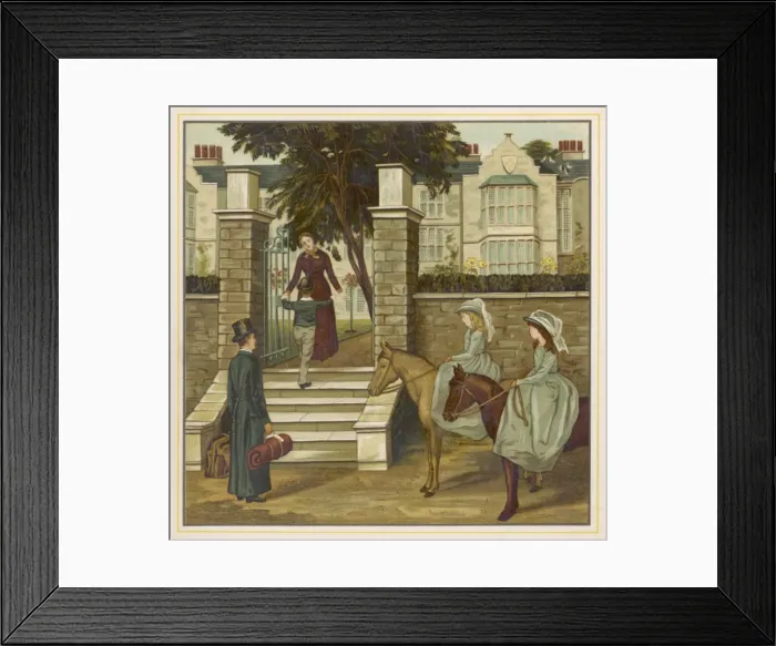 Framed Print : Mother & Children C1883 Framed Print : Mother & Children C1883