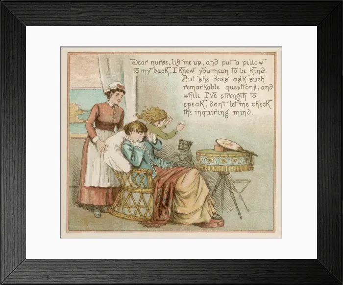 Framed Print : Lively Child / Tired Mum Framed Print : Lively Child / Tired Mum