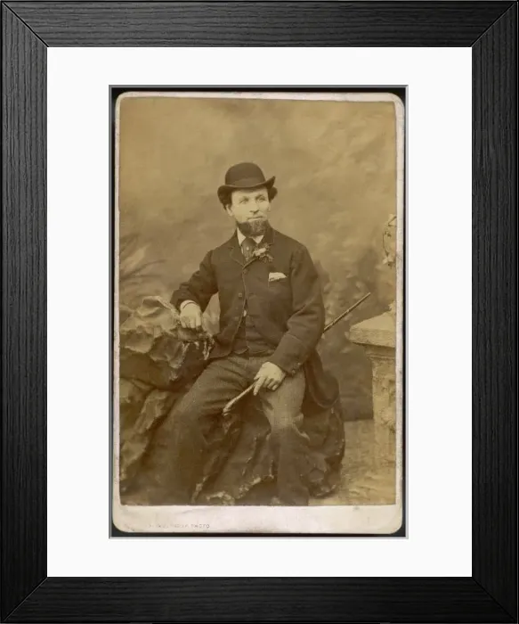 Framed Print : Costume / Men / Photo 1860S Framed Print : Costume / Men / Photo 1860S