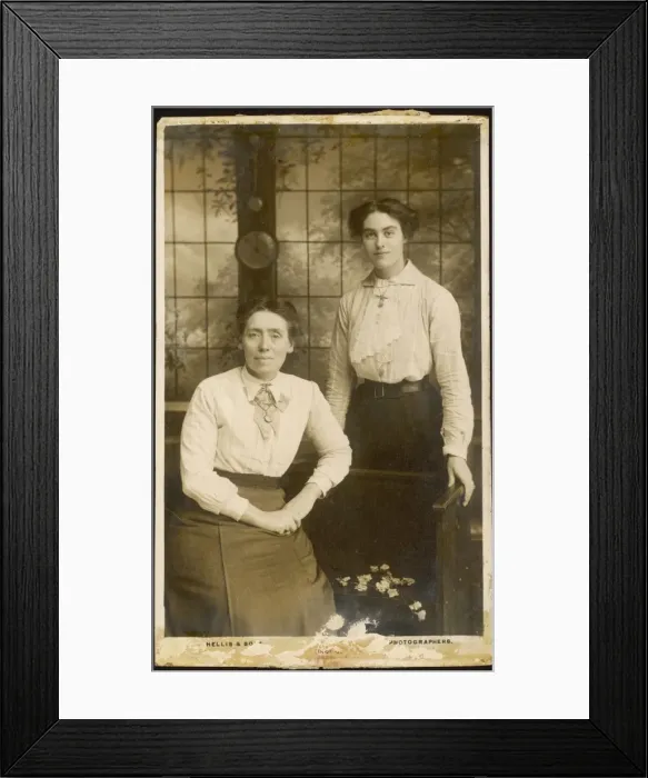 Framed Print : Mother / Daughter 1902 Framed Print : Mother / Daughter 1902