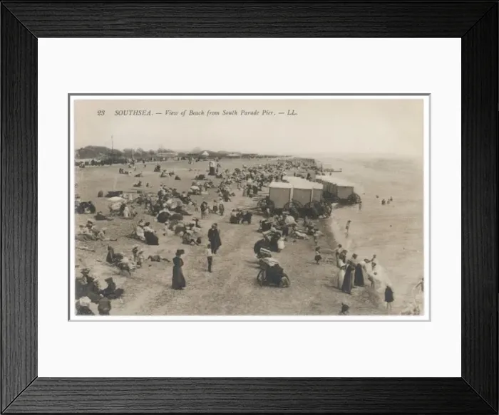 Framed Print : Southsea - the Sands Framed Print : Southsea - the Sands
