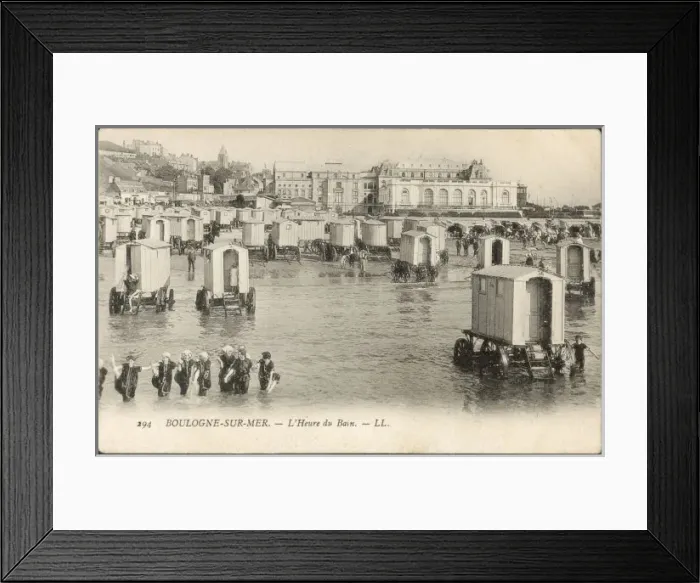 Framed Print : Bathing Machine / Boulogne Framed Print : Bathing Machine / Boulogne