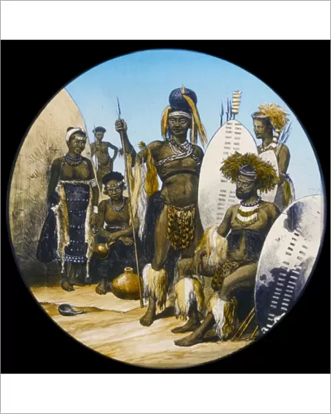 Racial  /  Zulus & Wives 19C