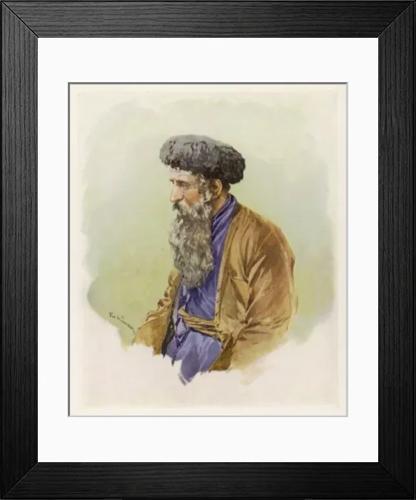 Framed Print : Racial / Polish Jew 1913 Framed Print : Racial / Polish Jew 1913
