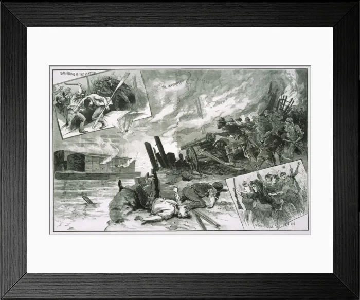 Framed Print : Homestead Steel Strike Framed Print : Homestead Steel Strike