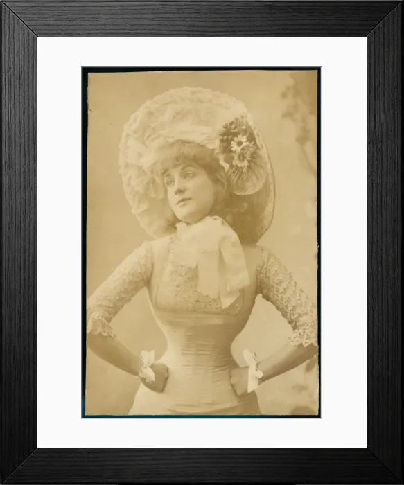 Framed Print : Female Type / Music Hall? Framed Print : Female Type / Music Hall?