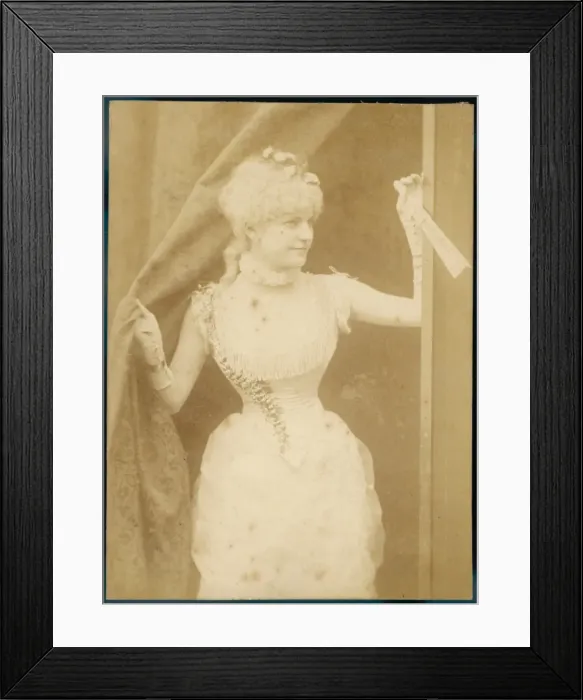 Framed Print : Female Type / Actress? 19C Framed Print : Female Type / Actress? 19C
