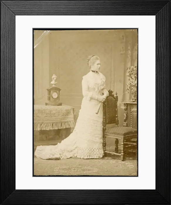 Framed Print : Female Type / Vienna 19C Framed Print : Female Type / Vienna 19C