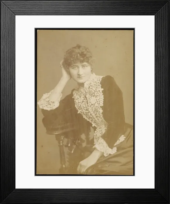Framed Print : Female Type / Lacy Front Framed Print : Female Type / Lacy Front