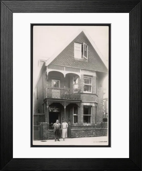 Framed Print : A Boarding House Framed Print : A Boarding House