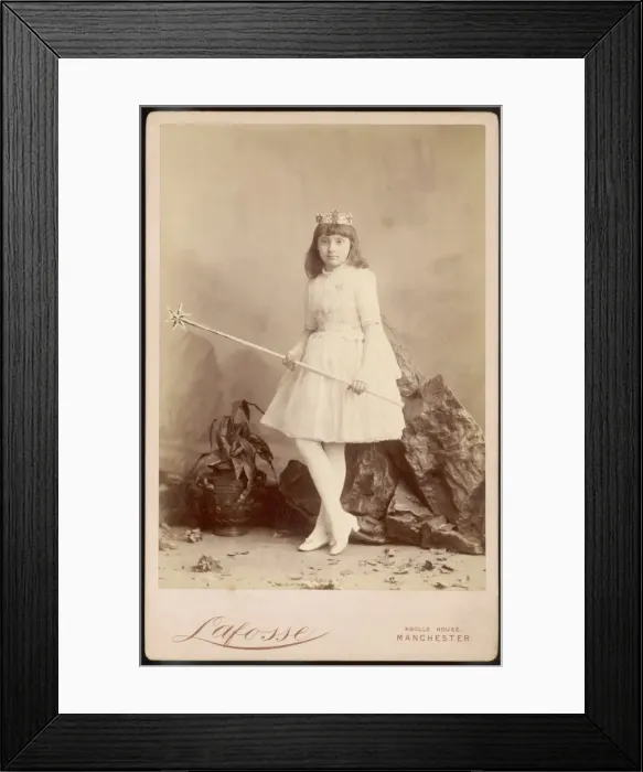 Framed Print : Fairy Fancy Dress Photo Framed Print : Fairy Fancy Dress Photo