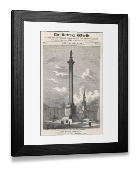 Framed Print : Nelson Monument Framed Print : Nelson Monument