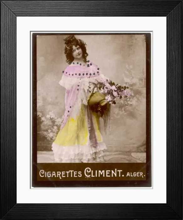 Framed Print : Female Type / Basket 1909 Framed Print : Female Type / Basket 1909