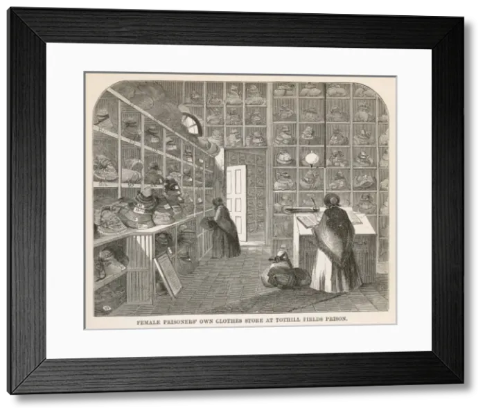 Framed Print : Tothill Fields Prison Framed Print : Tothill Fields Prison