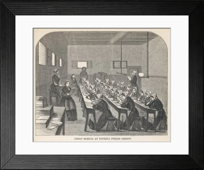 Framed Print : Tothill Fields Prison Framed Print : Tothill Fields Prison