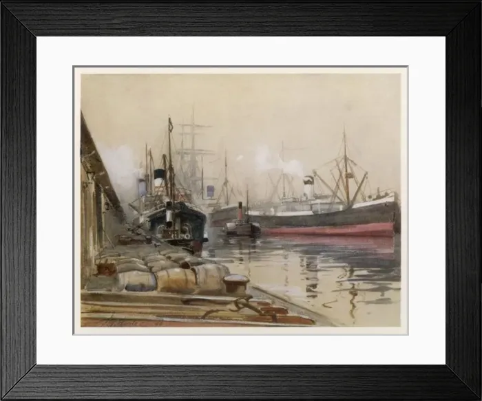 Framed Print : Queens Dock Glasgow Framed Print : Queens Dock Glasgow