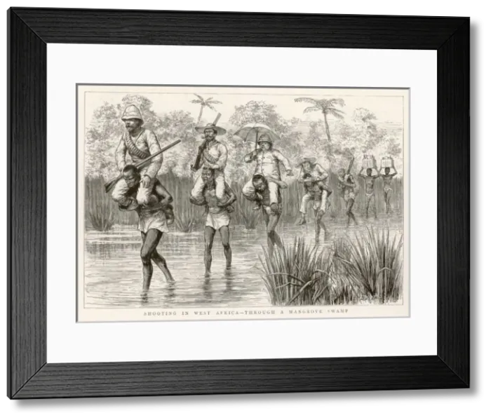 Framed Print : Carried Across River Framed Print : Carried Across River