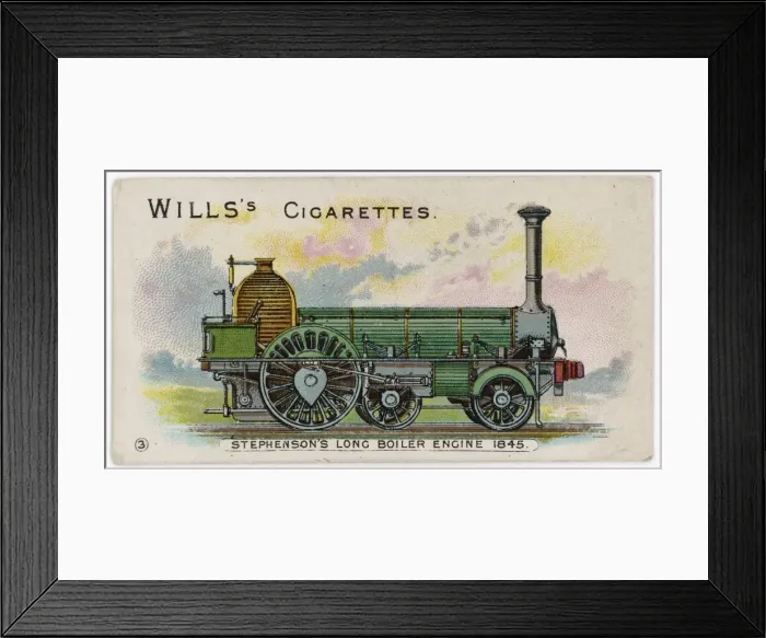 Framed Print : Stephenson Long Boiler Framed Print : Stephenson Long Boiler