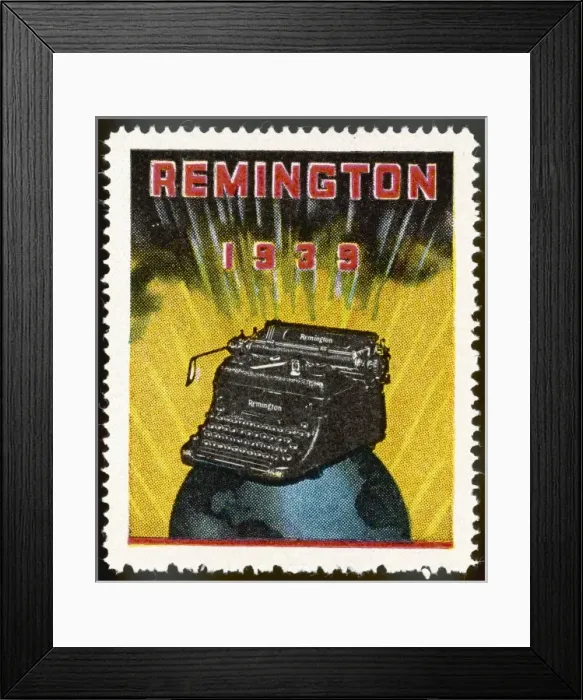 Framed Print : Remington Typewriter Framed Print : Remington Typewriter