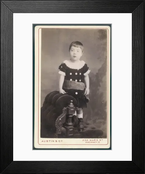 Framed Print : Velvet Frock 1880S Framed Print : Velvet Frock 1880S