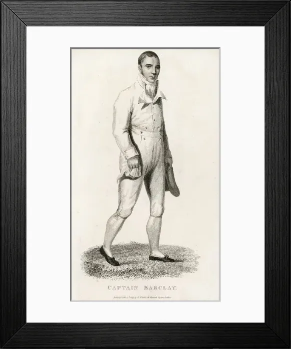 Framed Print : Robert Barclay Athlete Framed Print : Robert Barclay Athlete