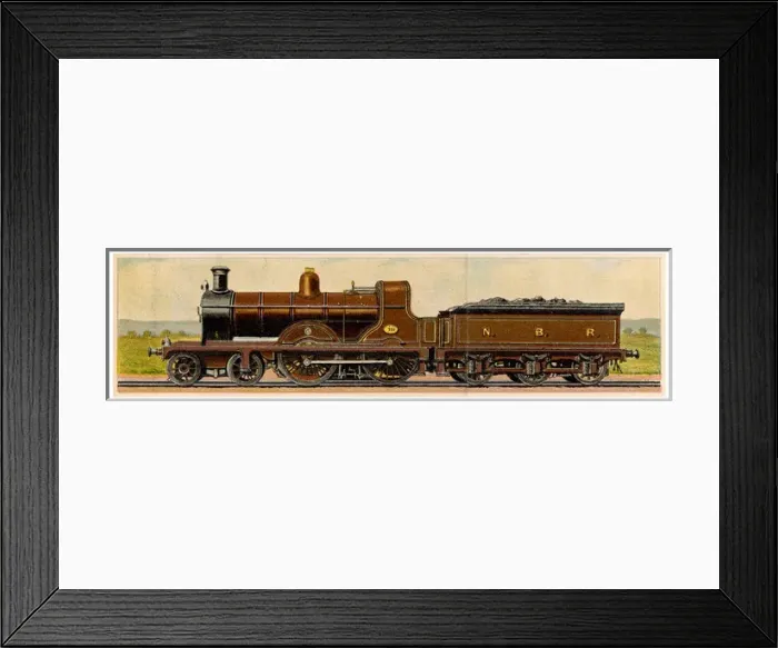 Framed Print : North British Rly Loco Framed Print : North British Rly Loco