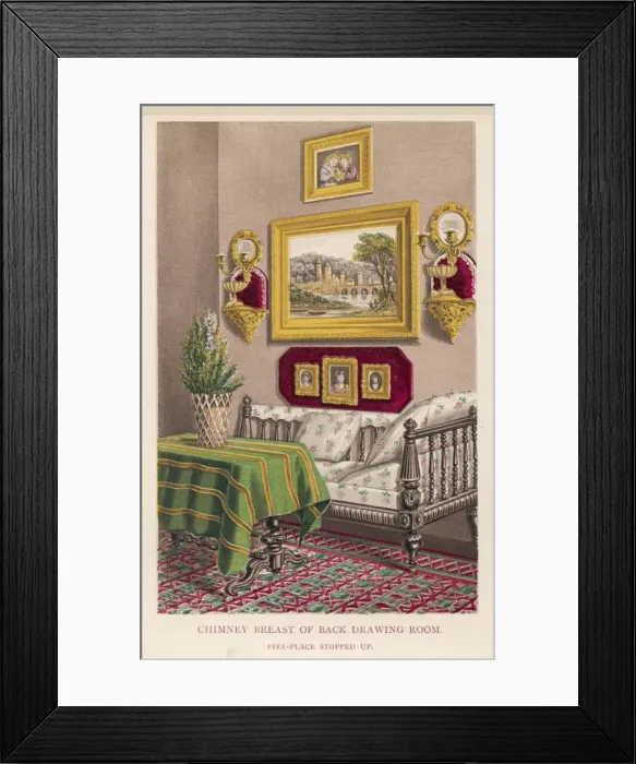 Framed Print : Drawing Room Framed Print : Drawing Room