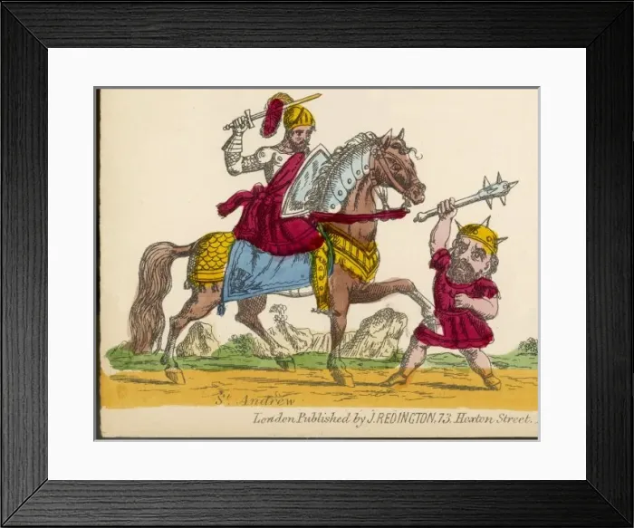 Framed Print : Saint Andrew / Col Framed Print : Saint Andrew / Col